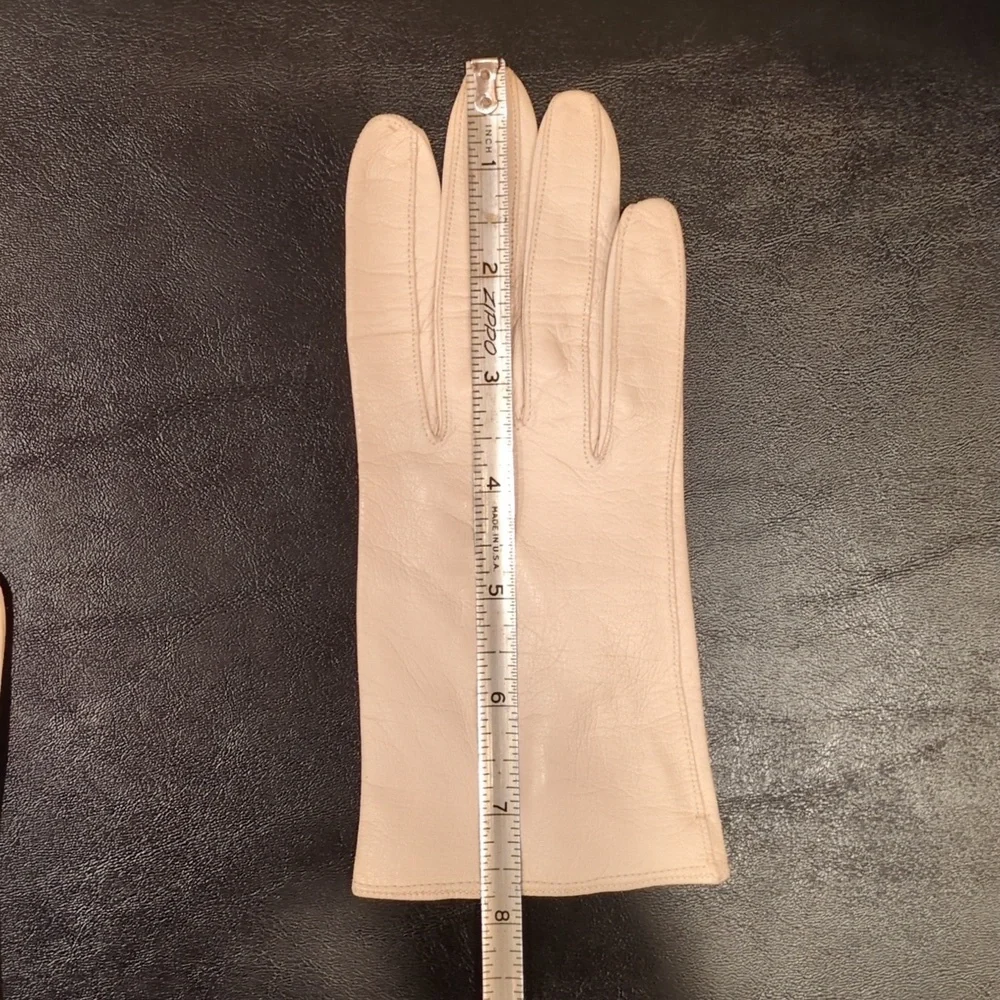 Vintage Stetson Leather Gloves Size 6.5